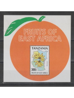 TANZANIA 1993 FLORA FRUTTA...