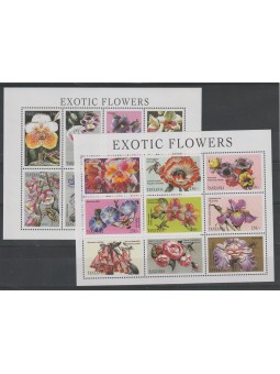 TANZANIA 1998 FLORA FIORI...