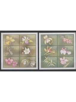 TANZANIA 1999 FLORA FIORI...