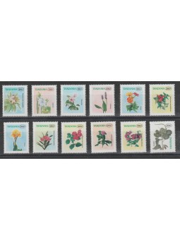 TANZANIA 1997 FLORA FIORI...