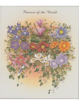 TANZANIA 1999 FLORA FIORI...