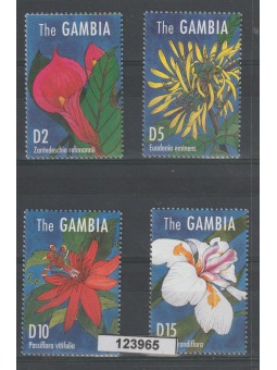 GAMBIA 1995 FLORA FIORI 9...