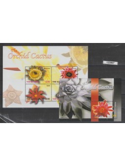 GAMBIA 1998 FLORA ORCHIDEA...