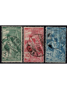 1900 SVIZZERA SERIE 25...