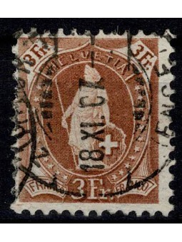 1907 SVIZZERA HELVETIA IN...