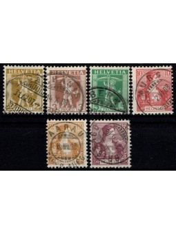 1907 SVIZZERA HELVETIA...