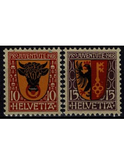 1918 SVIZZERA PRO JUVENTUTE...