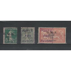 SIRIA 1920 P O SOVRASTAMPATA POSTE PAR AVION 3 VAL USATI MF19074