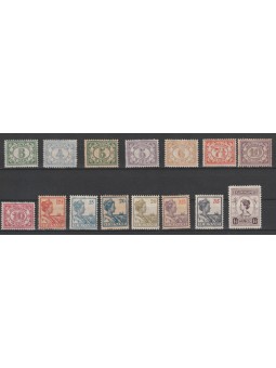 SURINAME 1922-28 DEFINITIVA...