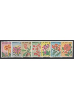 1983 GUINE' BISSAU FLORA...