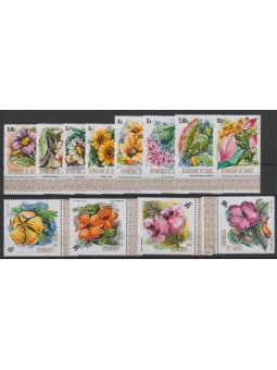 GUINEA GUINEE 1974 FLORA...