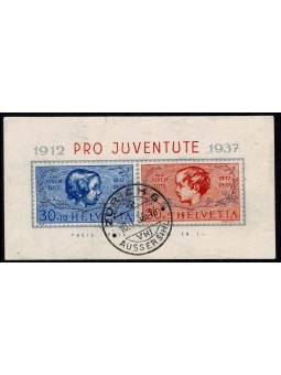 1937 SVIZZERA PRO JUVENTUTE...