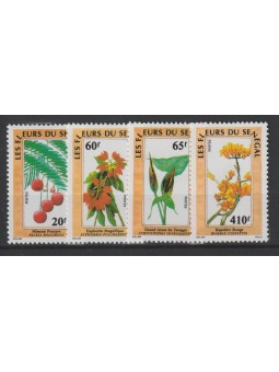 SENEGAL 1988 FLORA FIORI 4...