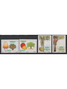 SENEGAL 1991 FLORA FIORI 4...