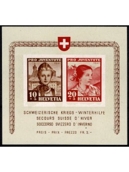 1941 SVIZZERA PRO JUVENTUTE...
