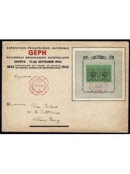 1943 SVIZZERA CENT PRIMO...