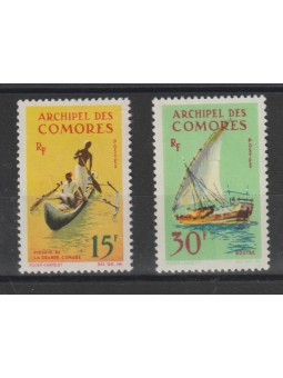 1964 COMORES IMBARCAZIONI 2...
