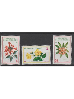 COMORES 1971 FLORA FIORI 3...