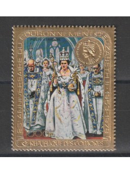 COMORES 1978 INCORONAZIONE...