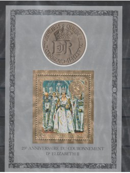 COMORES 1978 INCORONAZIONE...