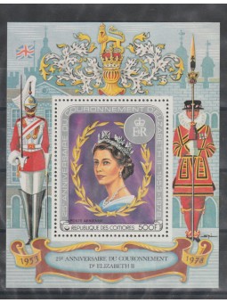 COMORES 1978 INCORONAZIONE...