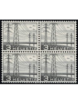 1949 SVIZZERA 3 CENT. LINEA...