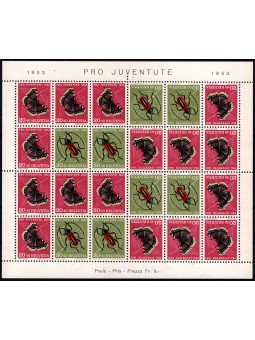 1953 SVIZZERA PRO JUVENTUTE...