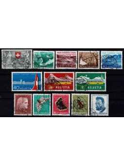 1953 SVIZZERA ANNATA 13...