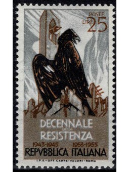 1954 REPUBBLICA ITALIANA N....