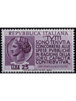 1954 REPUBBLICA ITALIANA N....