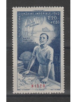 NIGER 1942 POSTA AEREA 1...