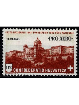 1943 SVIZZERA POSTA AEREA...