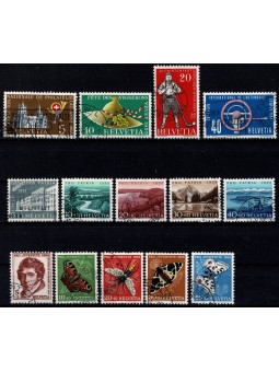 1955 SVIZZERA ANNATA 14...