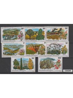 RUANDA 1975 FLORA...