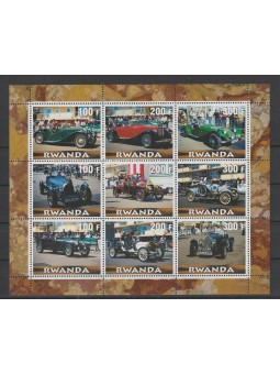 RUANDA 1988 AUTO ANTICHE 9...