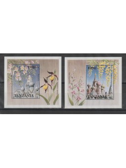 TANZANIA 1997 FLORA FIORI...