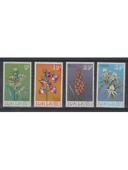 MALAWI 1975 FLORA FIORI...