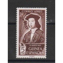 GUINEA SPAGNOLA 1952 FERDINANDO IL CATTOLICO 1 VAL MNH YVERT PA N 22 MF19126