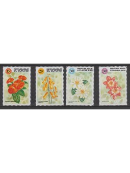 BURUNDI 1992 FLORA FIORI N°...