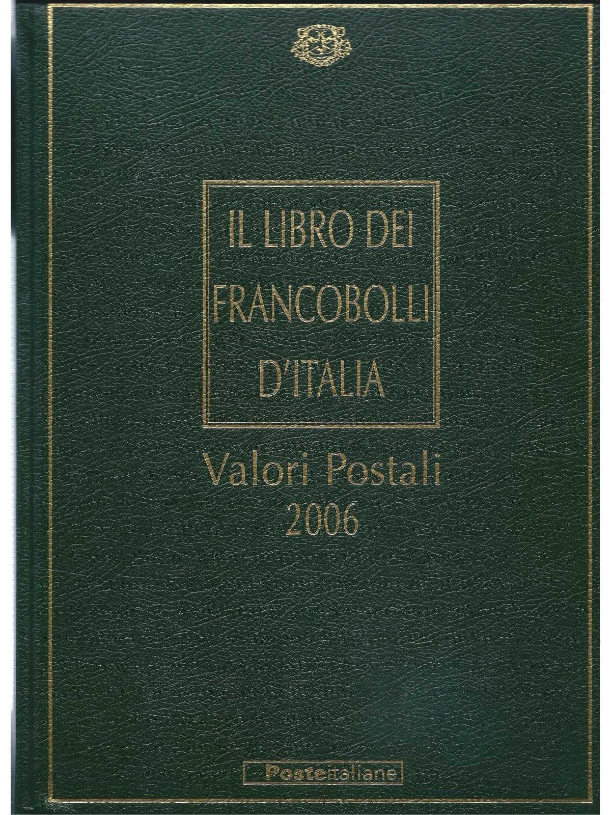 2006 ITALIA REPUBBLICA LIBRO DEI FRANCOBOLLI COMPLETO MF6577