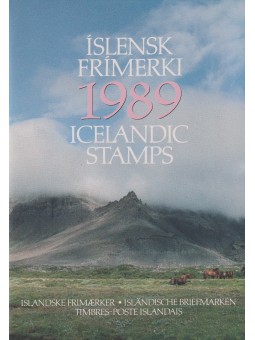 1989 ISLANDA ICELAND LIBRO...
