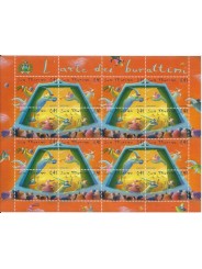 2003 SAN MARINO L'ARTE DEI BURATTINI 1 MINIFOGLIO NUOVO MNH MF24538