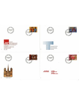 1981 SVIZZERA 4 BUSTE FDC...