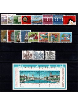 1984 SVIZZERA ANNATA...