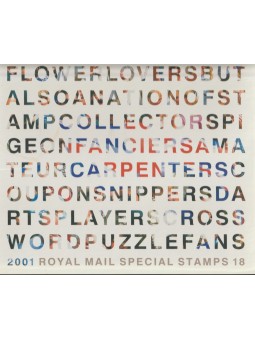 2001 GRAN BRETAGNA LIBRO...