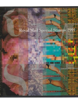 1991 GRAN BRETAGNA LIBRO...