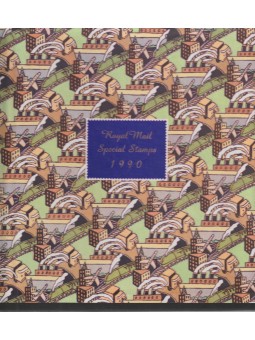 1990 GRAN BRETAGNA LIBRO...