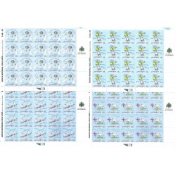 2009 SAN MARINO EUROPA (2009) 2 MINIFOGLI NUOVI MNH MF24574