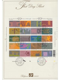 2002 BELGIO XX° SECOLO NEI...