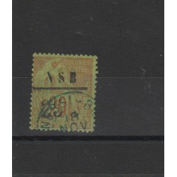 NOSSI-BE1890 ALLEORIA SOPRASTAMPATA 1V USATO MF19511